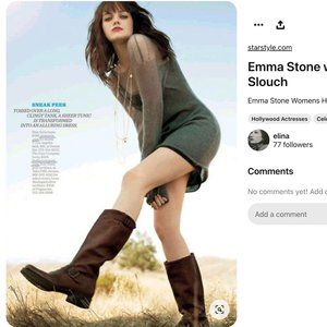 FRYE Veronica Short, Stivaletto Donna, Pietra, 38.5 EU